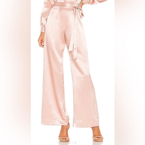 Revolve Rose Quartz Silk Outfit - Picture 2 of 8